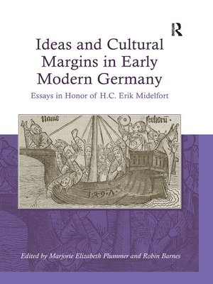 cover image of Ideas and Cultural Margins in Early Modern Germany